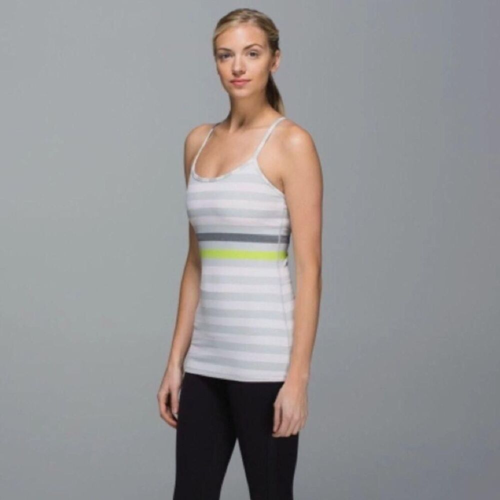 Lululemon Women's White and Grey Vest